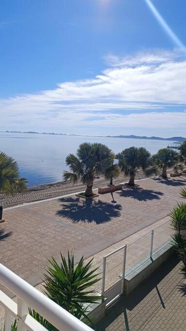 Top Floor Apartment Beachhouse, Beautiful Sea View, On The Beach! การ์ตาเฮนา ภายนอก รูปภาพ